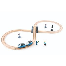 Hape - Passenger Train Set -  E3729 - Toysuae.com