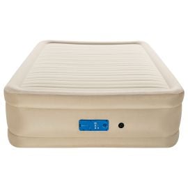Bestway - Airbed Queen W/AC Pump - 203 x 152 x 51 cm - Beige -  ALGT-69037 - Toysuae.com
