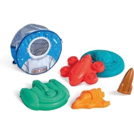 Hape - Space Explorer Sand Ship Beach Toys  -  E4100 - Toysuae.com