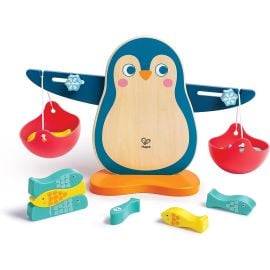 Hape - Wooden Penguin Balance Math And Counting Scale -  E1074 - Toysuae.com