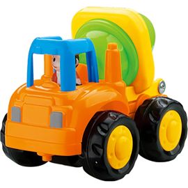 Hola - Builder 4 Wheel Construction Truck Cement Mixer Assorted -  326CD-A - Toysuae.com