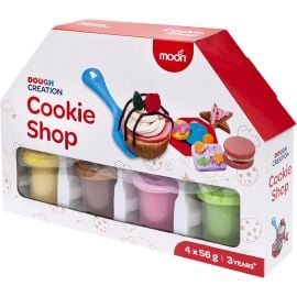 Moon - Dough Creation Cookie Shop Set 4 Pieces -  MNNHTMT47 - Toysuae.com