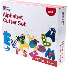 Moon - Dough Creation Alphabet Cutter Set 4 Pieces -  MNNHTMT32 - Toysuae.com
