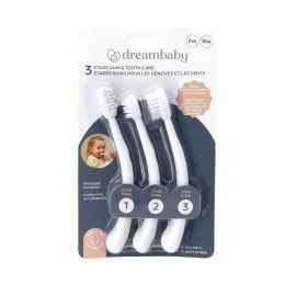 Dreambaby - Toothbrush Set 3 Stage - White