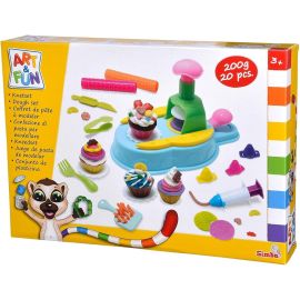Simba - Art And Fun Cupcake Dough Set - sim-106324620 - Toysuae.com
