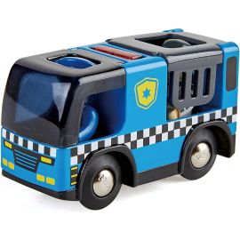 Hape - Police Car With Siren -  E3738 - Toysuae.com