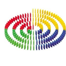 Noris - Domino Run Set - 200Pcs -  sim-606065644 - Toysuae.com