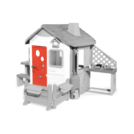 Smoby - Red House Door for Neo Jura Lodge Playhouse -  sim-7600810905 - Toysuae.com