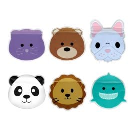 Melii - Animals Design Reusable Snack Bags With Zip Closure - 6pcs -  MMZ-17000 - Toysuae.com