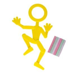 Chalkie - Chalk Buddy With Chalk Sticks - 6 pcs -  DBT-79111 - Toysuae.com