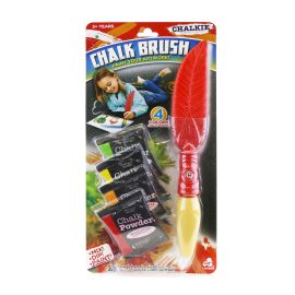 Chalkie - Chalk Brush With Chalk Powder - Pack of 4 pcs