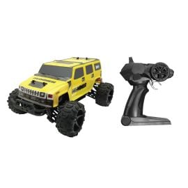 D-Power - 1:10 Yellow Hummer H2 Remote Control Truck - DP8069 - Toysuae.com