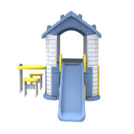 Gambol - CHD-805 Happy Playhouse with 2 Play Activities - Blue -  GB-CHD-805-B - Toysuae.com