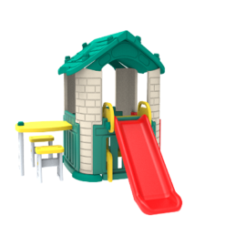 Gambol - CHD-805 Happy Playhouse with 2 Play Activities - Green -  GB-CHD-805 G - Toysuae.com