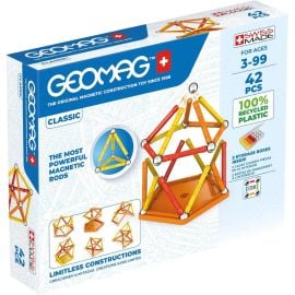 Geomag - Classic Recycled Magnetic Construction 42pcs -  00271 - Toysuae.com