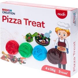 Moon - Dough Creation Pizza Treat Set 4 Pieces -  MNNHTMT43 - Toysuae.com