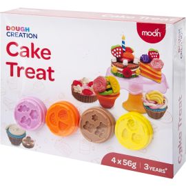 Moon - Dough Creation Cake Treat Set 4 Pieces -  MNNHTMT41 - Toysuae.com