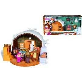 Simba - Masha And The Bear Masha Playset Winter Bears House - sim-109301023 - Toysuae.com