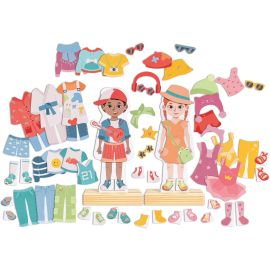 Hape - Dress Up Magnetic Puzzle -  E1651 - Toysuae.com