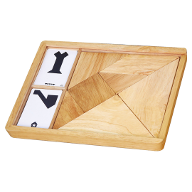 Viga toys - Tangram Puzzles -  SW-56301FSC - Toysuae.com