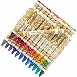 Crayola - 24 Metallic Crayons