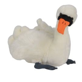 Nicotoy - Swan With Beans Plush Toy - 24cm  -  sim-6305830079 - Toysuae.com