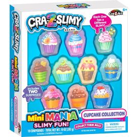 Crazslimy - Mini Mania Slimy Fun Cupcakes -  TT-CA-60156 - Toysuae.com