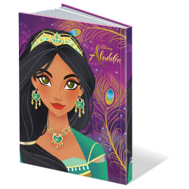 Disney - Aladdin Arabic Hardcover Notebook 100 Sheets -  929-10-0901 - Toysuae.com