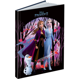 Disney - Frozen II Hardcover Notebook 100 Sheets - Black -  929-11-0802 - Toysuae.com