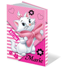 Disney - Marie Arabic Hardcover Notebook 100 Sheets - Pink -  929-10-0904 - Toysuae.com
