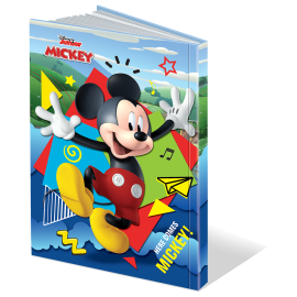 Disney - Mickey Mouse Arabic Notebook 100 Sheets - Blue -  929-10-0905 - Toysuae.com