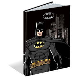 Warner Bros - DC Batman Comics Notebook 100 Sheets - Black -  929-11-0914 - Toysuae.com