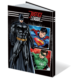 Warner Bros - Justice League Arabic Notebook 100 Sheets - Black -  929-10-0917 - Toysuae.com