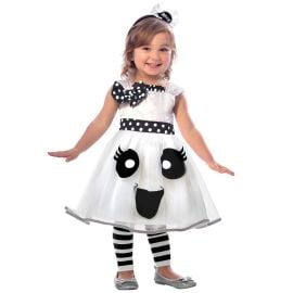 Party Costume - Child Cute Ghost Halloween Costume - 4-6 Years - PC-9903390 - Toysuae.com