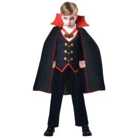 Party Costume - Child Count Dracula Halloween Costume - 4-6 Years - PC-9904767 - Toysuae.com