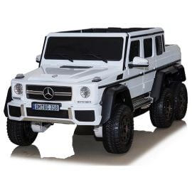 Gambol - Licensed Mercedes Benz AMG 6 wheels 2 Seater Ride On Car - White -  GB560MB - Toysuae.com