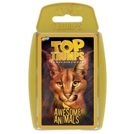 Top Trumps - Awesome Animals Card Game - ALGT-WM01528 - Toysuae.com