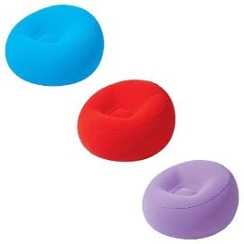 Bestway Airchair Inflate Chair - 112 x 112 x 66 cm -1pc Assorted -  ALGT-75052 - Toysuae.com