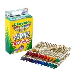 Crayola - 24 Metallic Crayons -  CY52-8815 - Toysuae.com