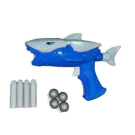 Jawda - Mechanical Shark Soft Bullet Gun 9 Pcs -  BTG-ME0089 - Toysuae.com
