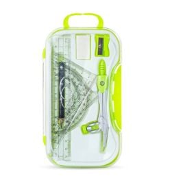 Eazy Kids - 8 Piece Geometry Box Set - Green -  SAM-EZ_GEOBXS8_GR - Toysuae.com