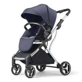 Gokke - Reversible Baby Stroller with 5 Point Safety - Navy Blue -  WB-B08NB - Toysuae.com