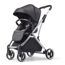 GOKKE - Reversible Baby Stroller 5 Point Safety - Black -  WB-B108BL - Toysuae.com