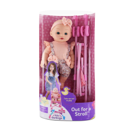 Baby Maziuna - Out for a Stroll - 12 inch - 1 Pc Assorted -  TT-BM4227 - Toysuae.com