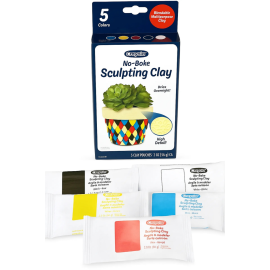 Crayola - No Bake Sculpting Clay 5 Colors -  CY57-0230 - Toysuae.com