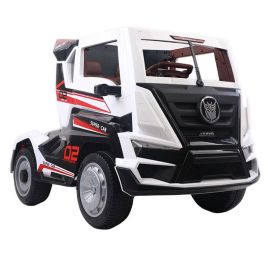 Gambol - 12V Clunker Truck With Back Trailer - White -  GB-2020TRW - Toysuae.com