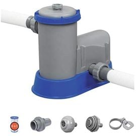 Bestway - Flow Clear Filter Pump 1500GAL - Grey -  ALGT-58389 - Toysuae.com