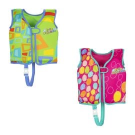 Bestway - Swimsafe Jacket Boys/Girls - M/L - 1 Pc Assorted - ALGT-32177 - Toysuae.com