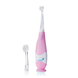 Brush Baby - Baby Sonic Electric Toothbrush 0-3 yrs - Pink -  MMZ-BRB158 - Toysuae.com