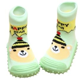 Cool Grip - Baby Shoe Socks Happy Bear - Size 21 -  CG0033 - Toysuae.com